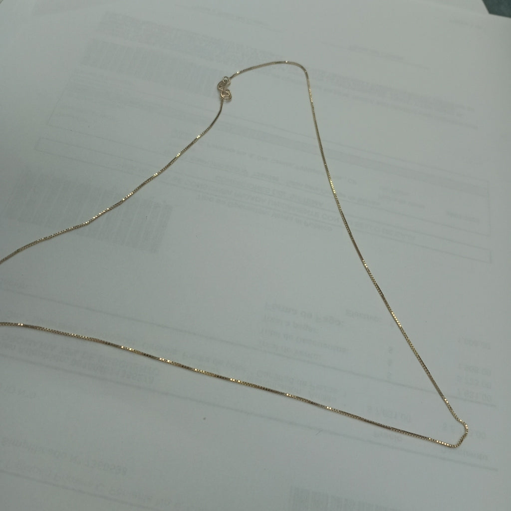 GARGANTILLA ORO 14 K 1.9 GRMS (SEMINUEVO)