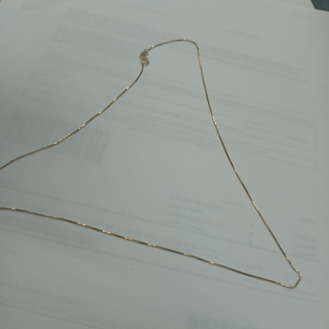 GARGANTILLA ORO 14 K 1.9 GRMS (SEMINUEVO)