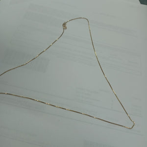 GARGANTILLA ORO 14 K 1.9 GRMS (SEMINUEVO)