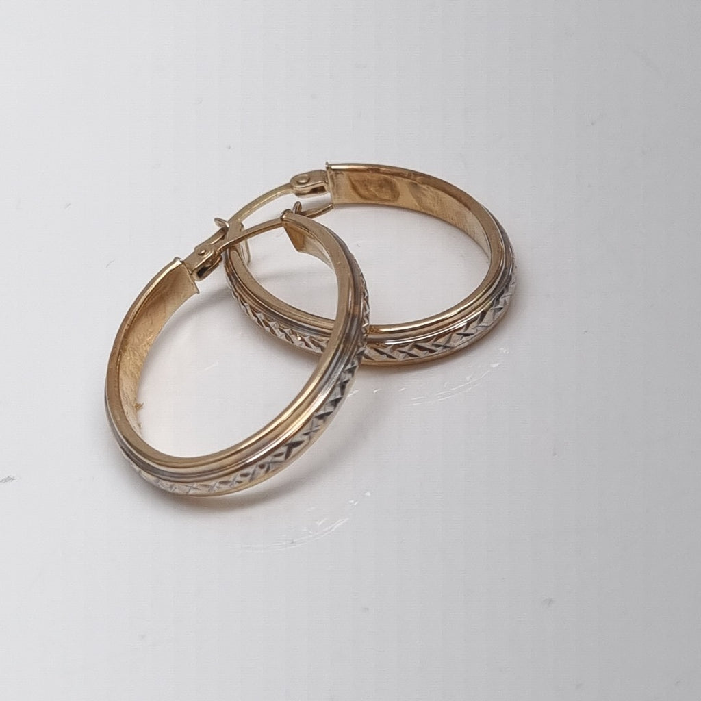 ARRACADAS PAR ORO 14 K 3 GRMS (SEMINUEVO)