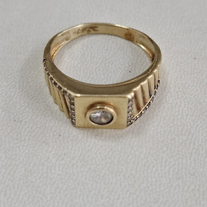 ANILLO ORO 10 K 4,30 GRMS (SEMINUEVO)