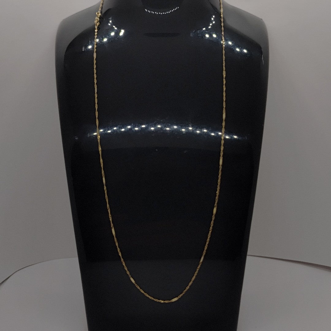 CADENA ORO 14 K 0.9 GRMS (SEMINUEVO)