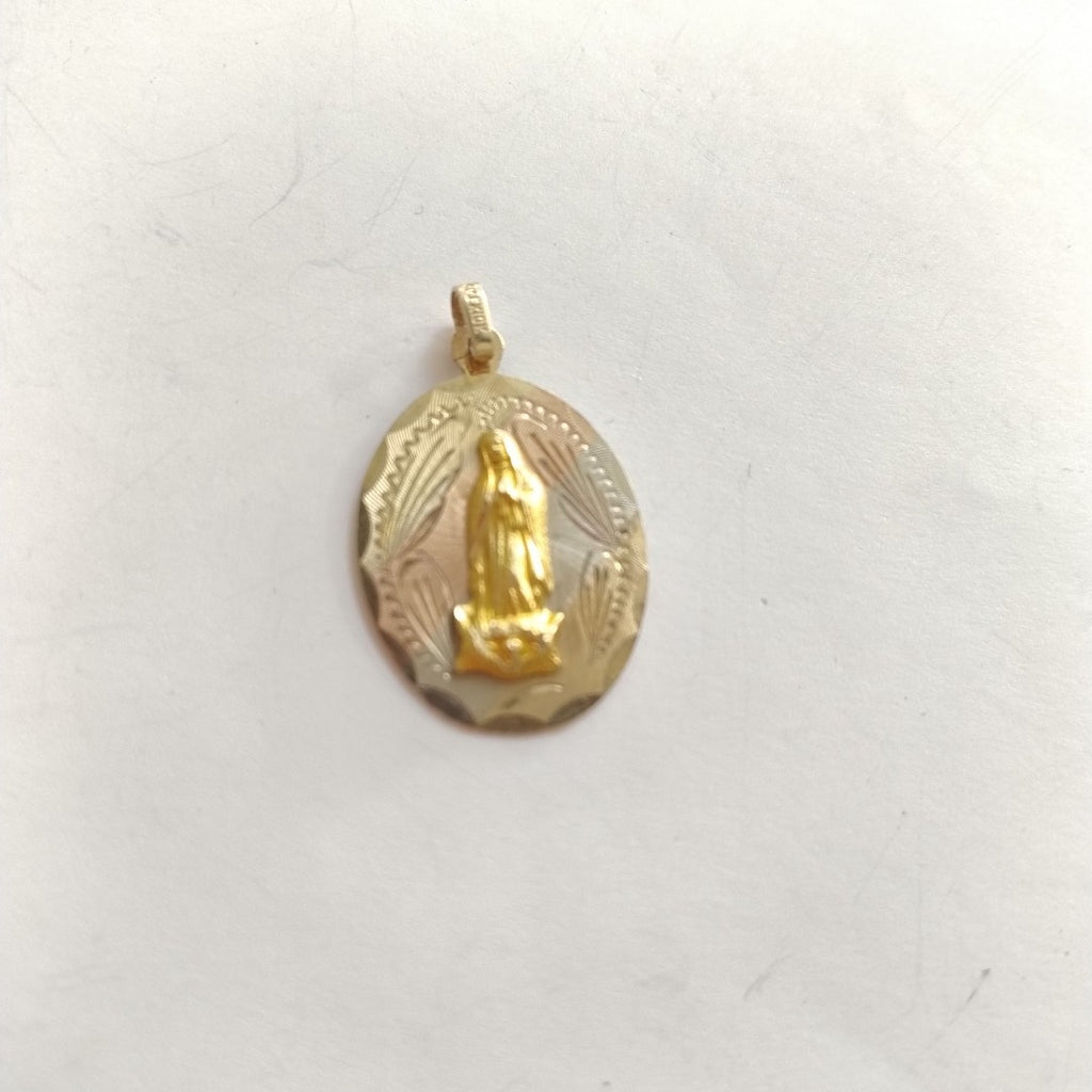 MEDALLA RELIGIOSA ORO 10 K 4,10 GRMS (SEMINUEVO)