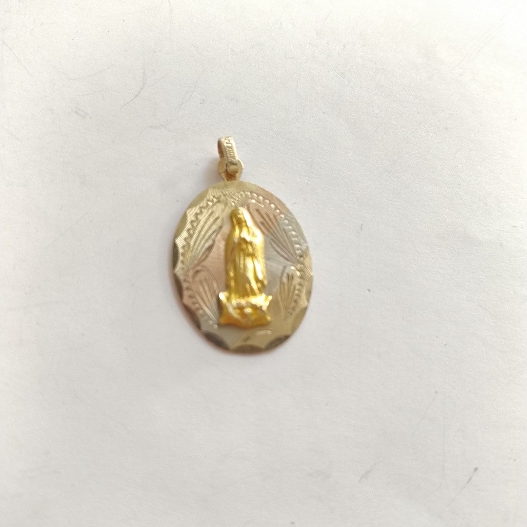MEDALLA RELIGIOSA ORO 10 K 4,10 GRMS (SEMINUEVO)