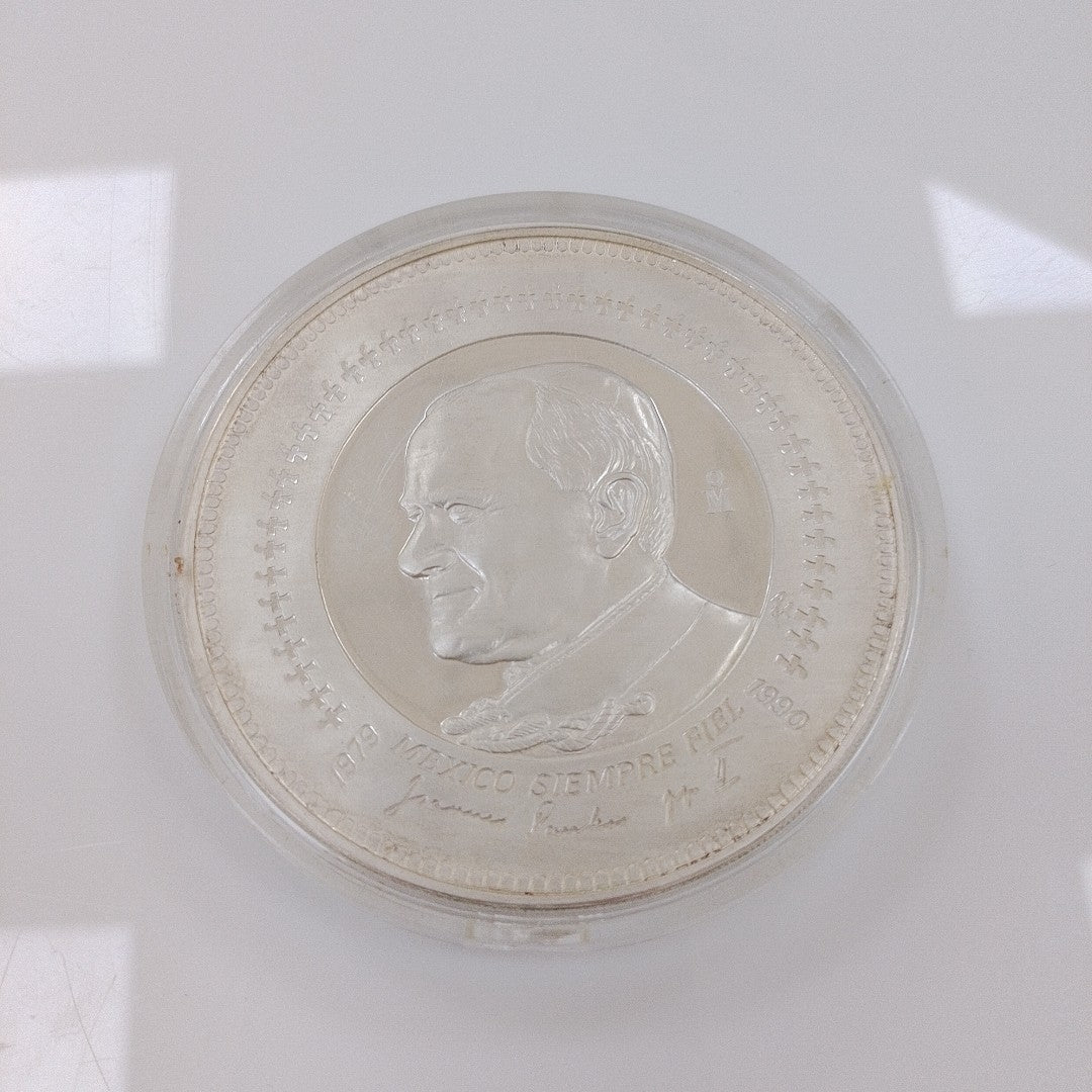 MEDALLA CONMEMORATIVA PLATA 155.7 GRMS (SEMINUEVO)