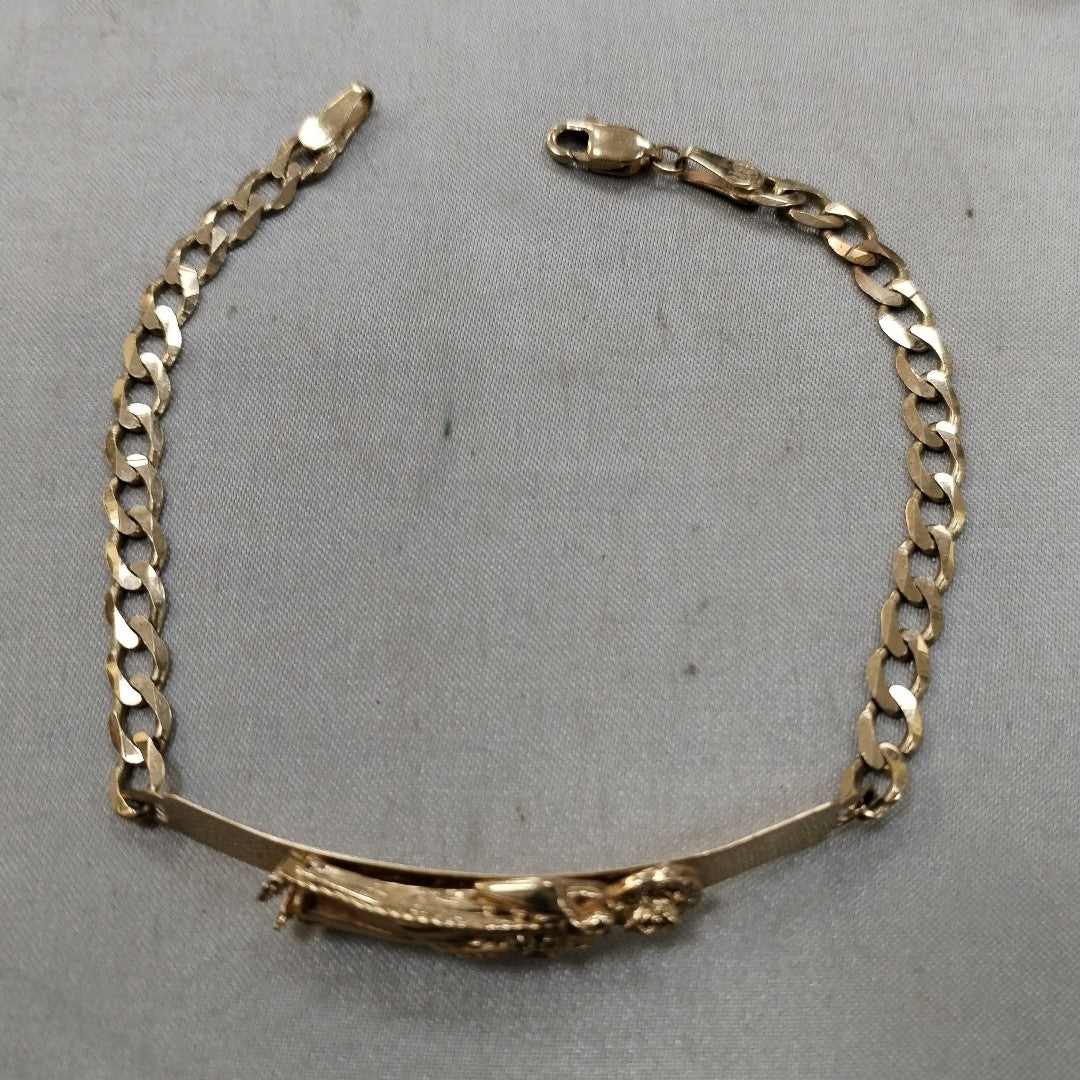 ESCLAVA ORO 10 K 7.8 GRMS (SEMINUEVO)