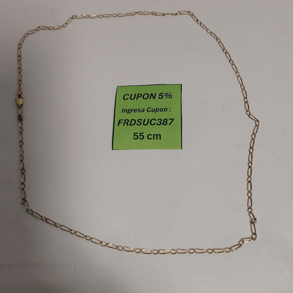 CADENA ORO 14 K 5 GRMS (SEMINUEVO)