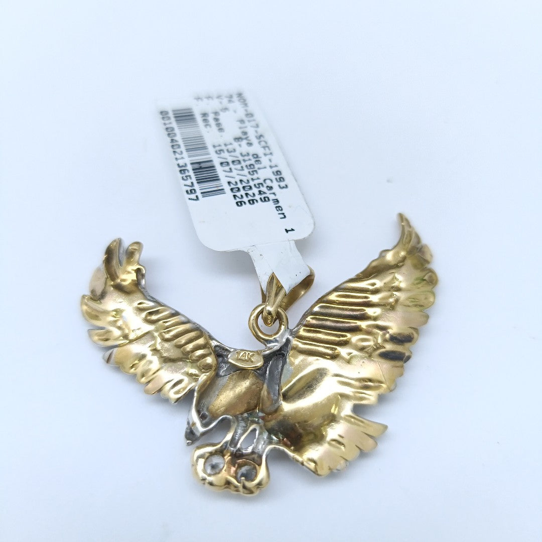 DIJE ORO, RODIADO 14 K 8 GRMS (SEMINUEVO)