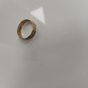 ARGOLLA ORO, ORO COMBINADO 8 K 1.7 GRMS (SEMINUEVO)
