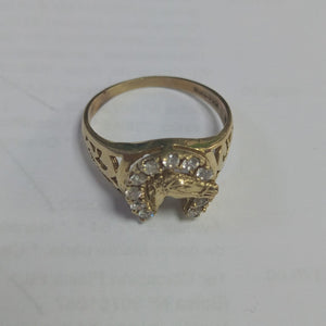 ANILLO ORO 10 K 3,20 GRMS (SEMINUEVO)