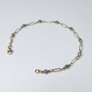 PULSERA ORO 14 K 2.6 GRMS (SEMINUEVO)