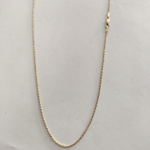 CADENA ORO 14 K 4,00 GRMS (SEMINUEVO)