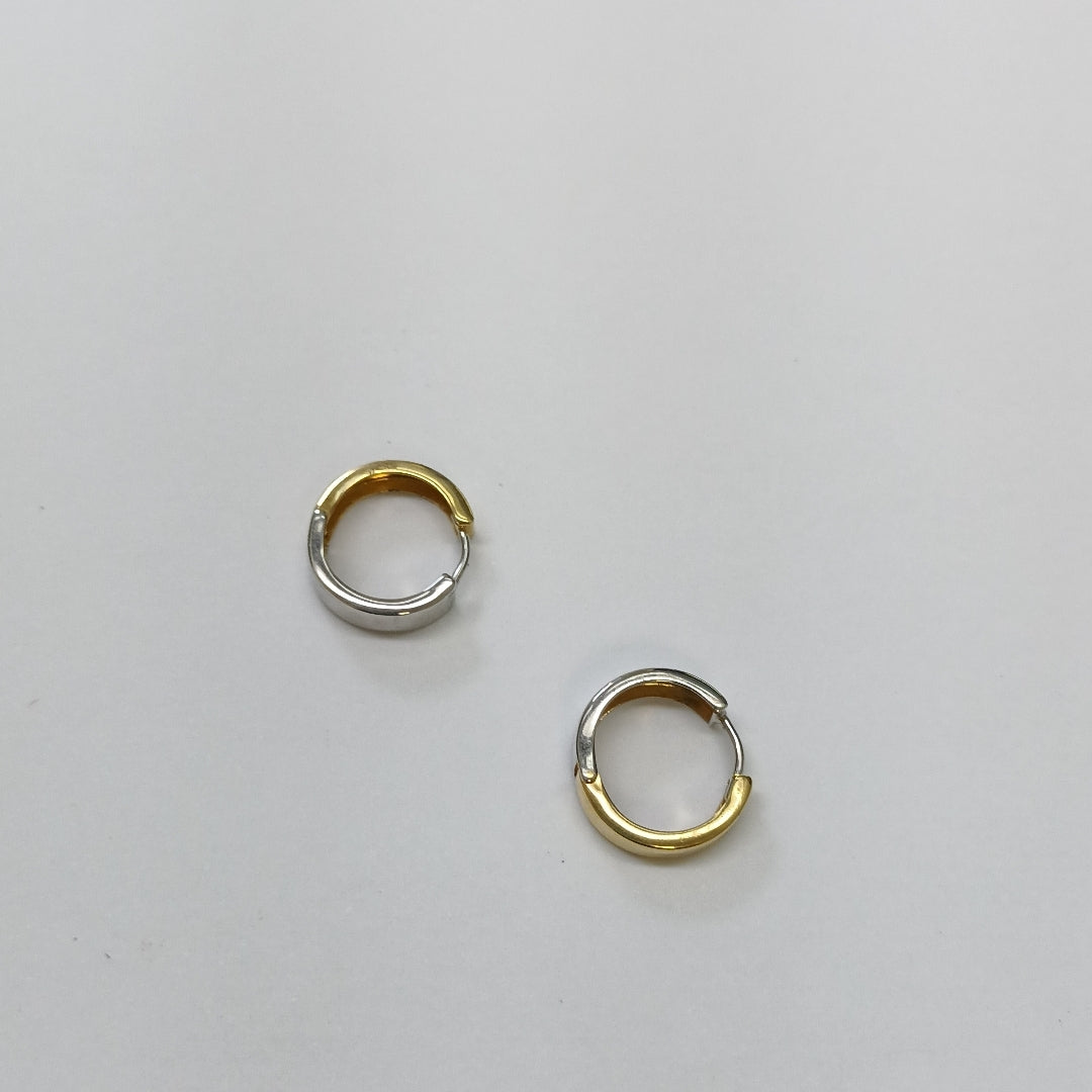 ARRACADAS PAR ORO 14 K 1.7 GRMS (SEMINUEVO)
