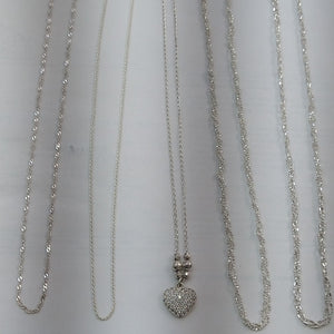 CADENA, DIJE PLATA 23.8 GRMS (SEMINUEVO)