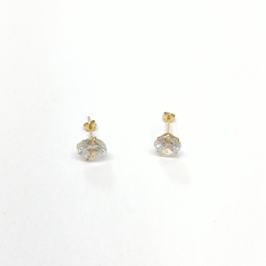 ARETES PAR ORO 8 K 1,20 GRMS (SEMINUEVO)