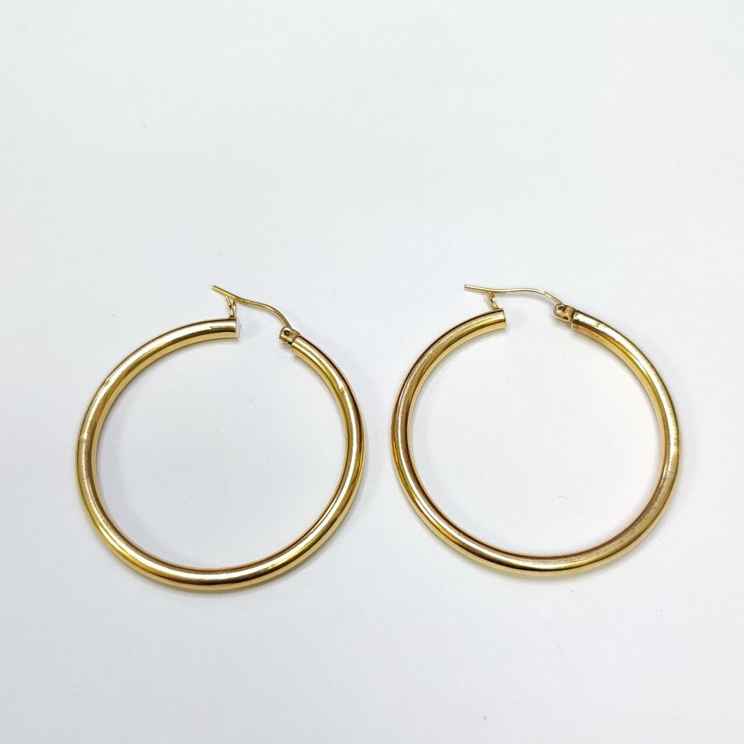 ARRACADAS PAR ORO 14 K 4,80 GRMS (SEMINUEVO)