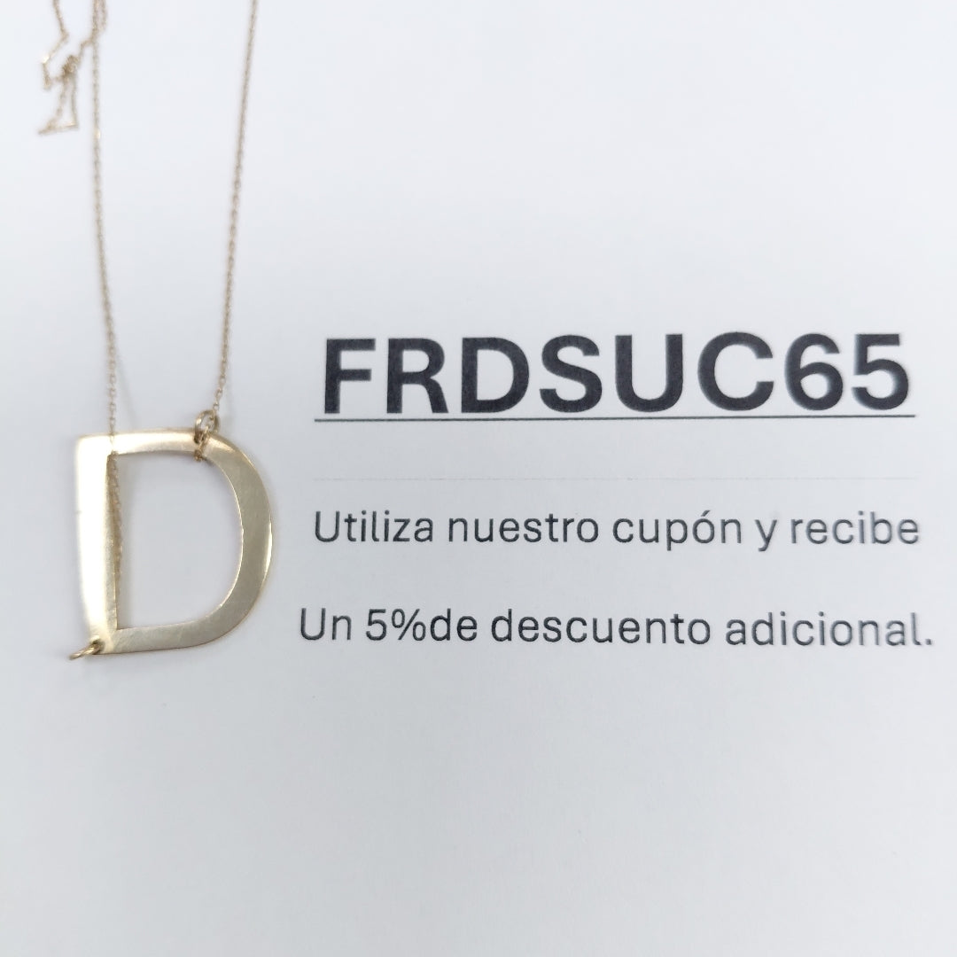 GARGANTILLA ORO 14 K 2.5 GRMS (SEMINUEVO)