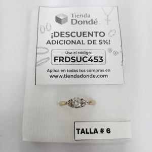 ANILLITO ORO 10 K 1.4 GRMS (SEMINUEVO)