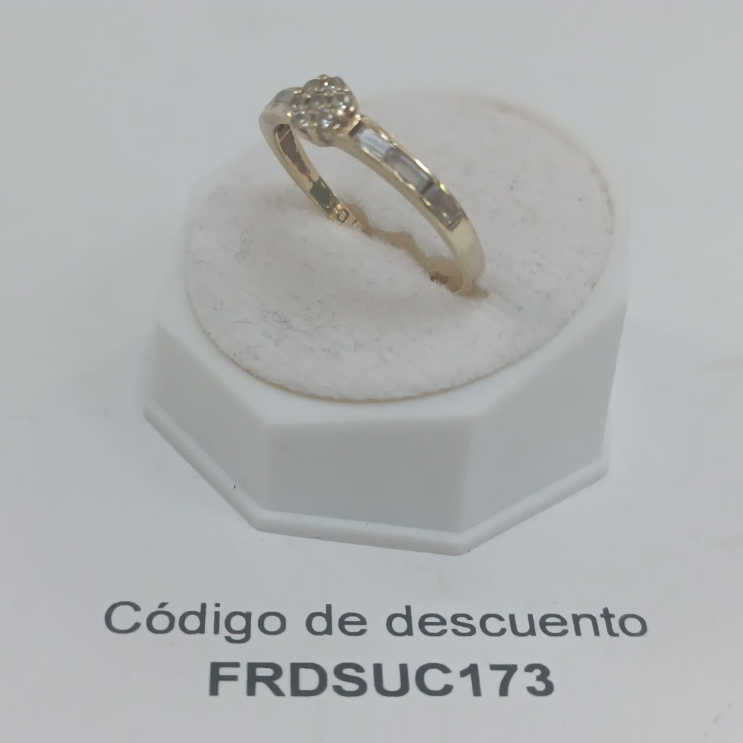 ANILLO ORO 10 K 1,60 GRMS (SEMINUEVO)