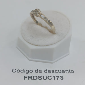 ANILLO ORO 10 K 1,60 GRMS (SEMINUEVO)