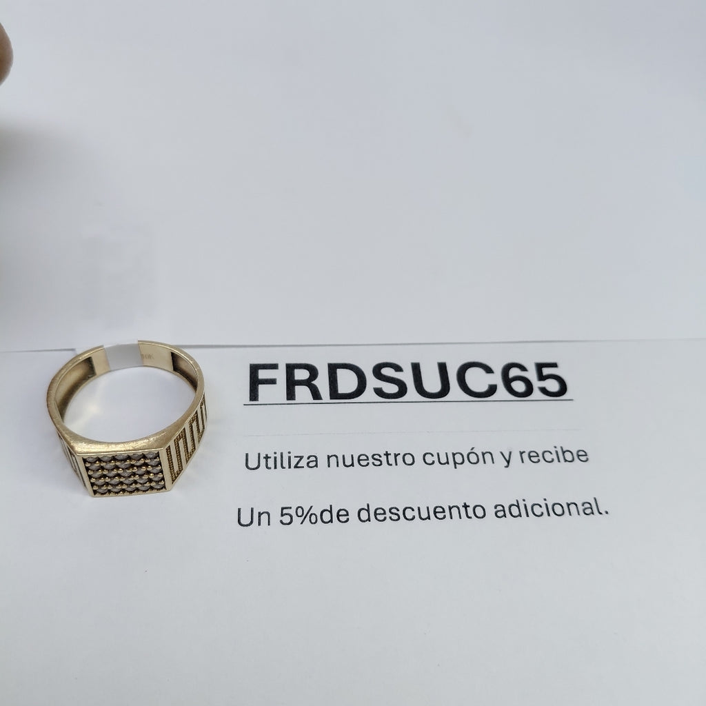 ANILLO ORO 10 K 5.1 GRMS (SEMINUEVO)