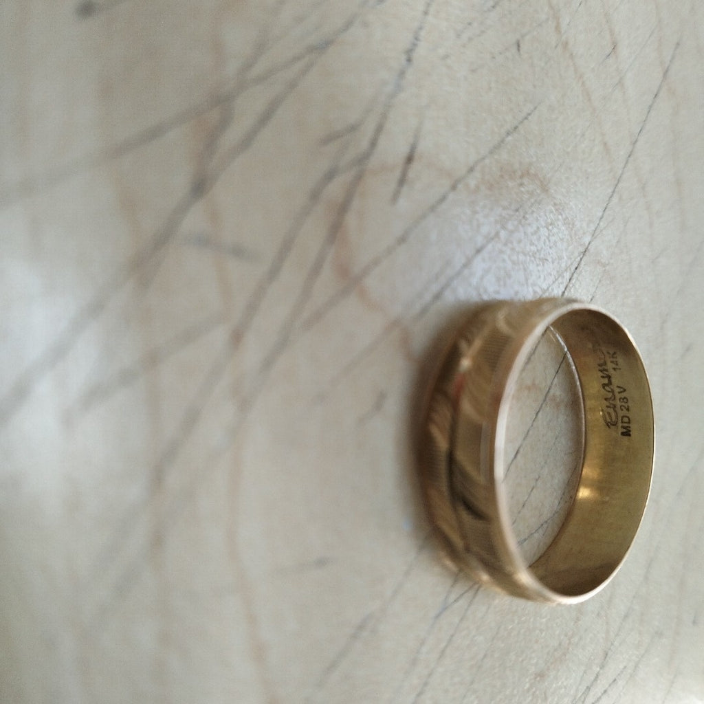 ARGOLLA ORO 14 K 2.2 GRMS (SEMINUEVO)
