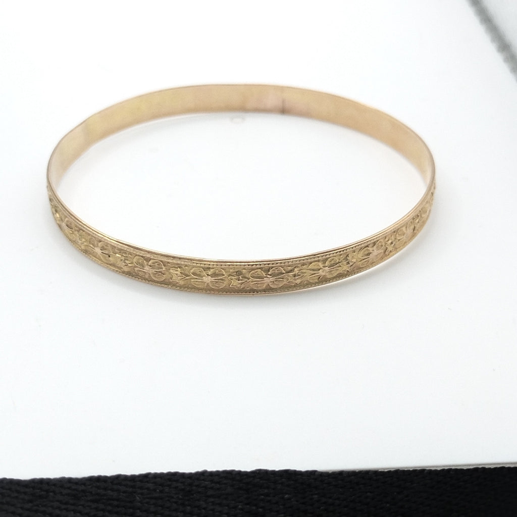 PULSERA RIGIDA ORO 8 K 10.5 GRMS (SEMINUEVO)