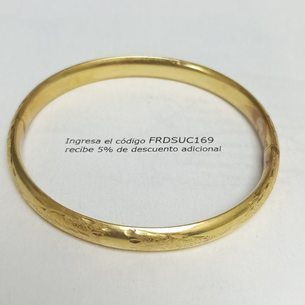 BRAZALETE ORO 10 K 11.1 GRMS (SEMINUEVO)