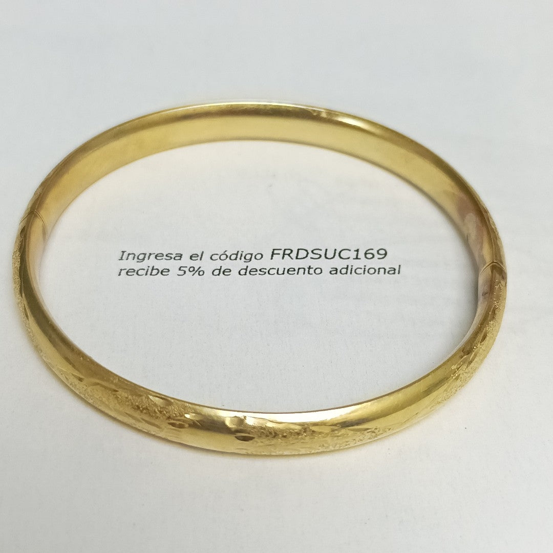 BRAZALETE ORO 10 K 11.1 GRMS (SEMINUEVO)