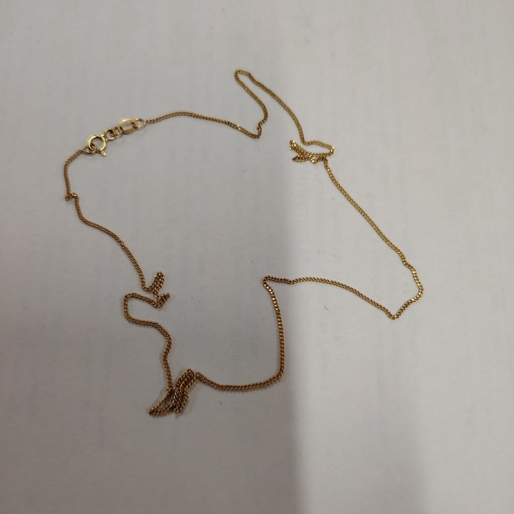 CADENA ORO 14 K 1.5 GRMS (SEMINUEVO)