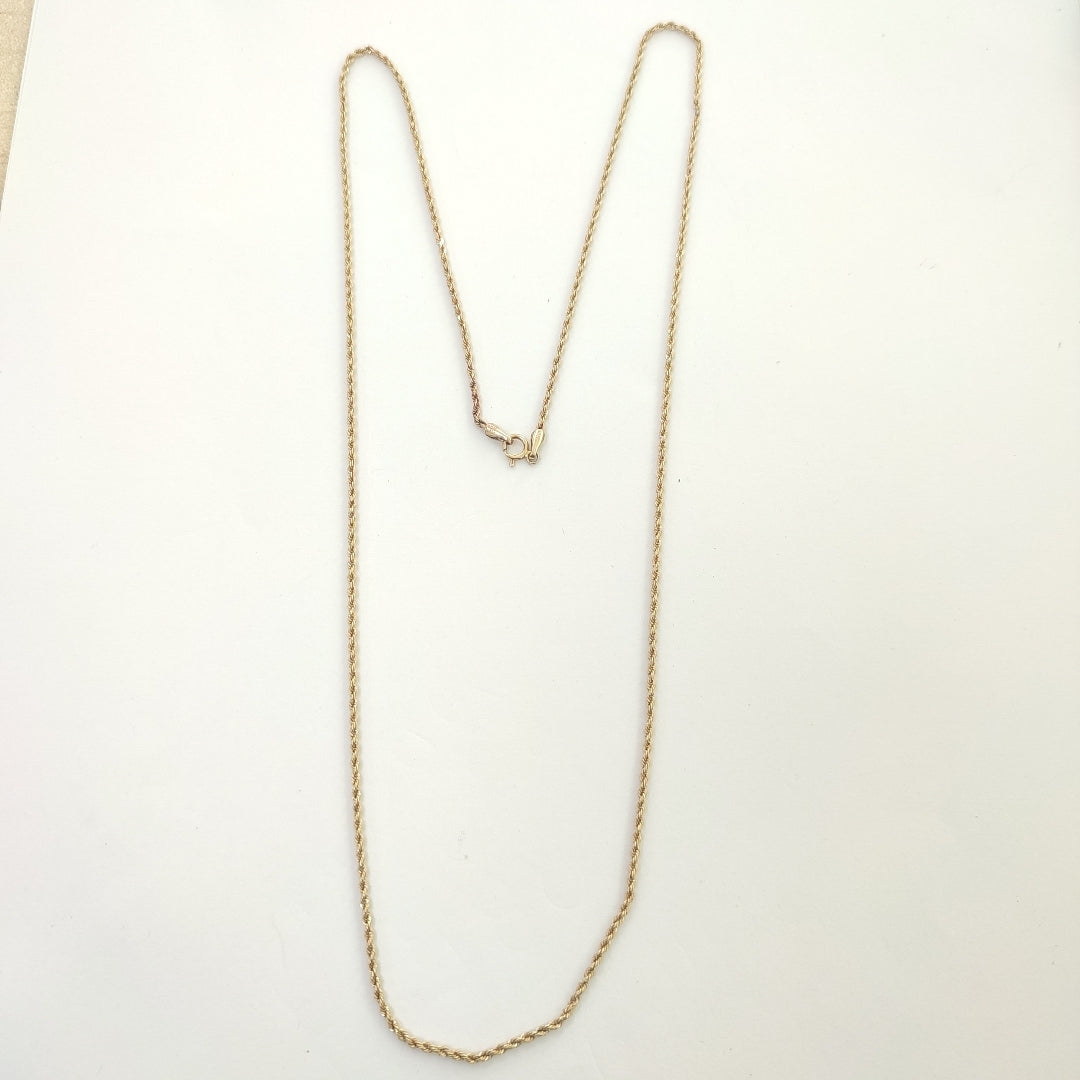 CADENA ORO 14 K 1,60 GRMS (SEMINUEVO)