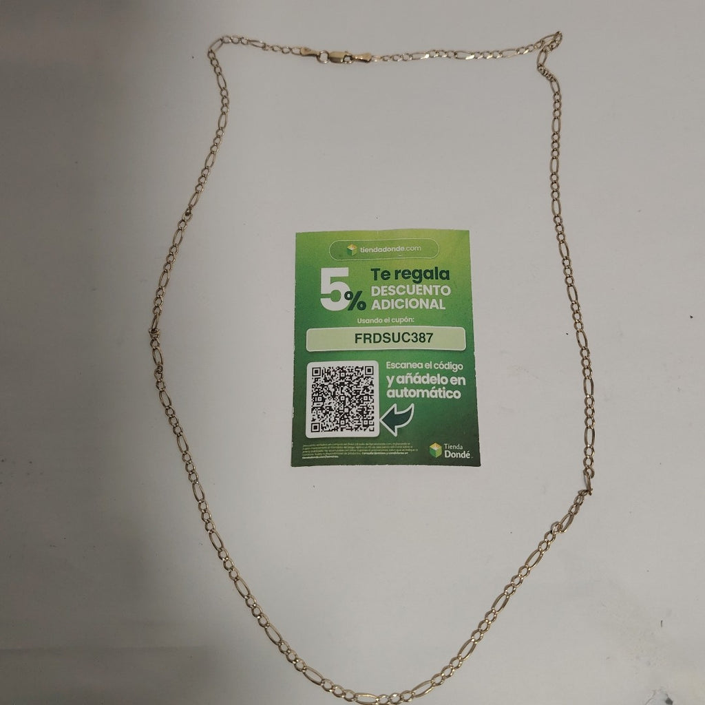 CADENA ORO 10 K 4,00 GRMS (SEMINUEVO)