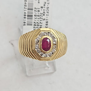 ANILLO ORO 14 K 8,50 GRMS (SEMINUEVO)