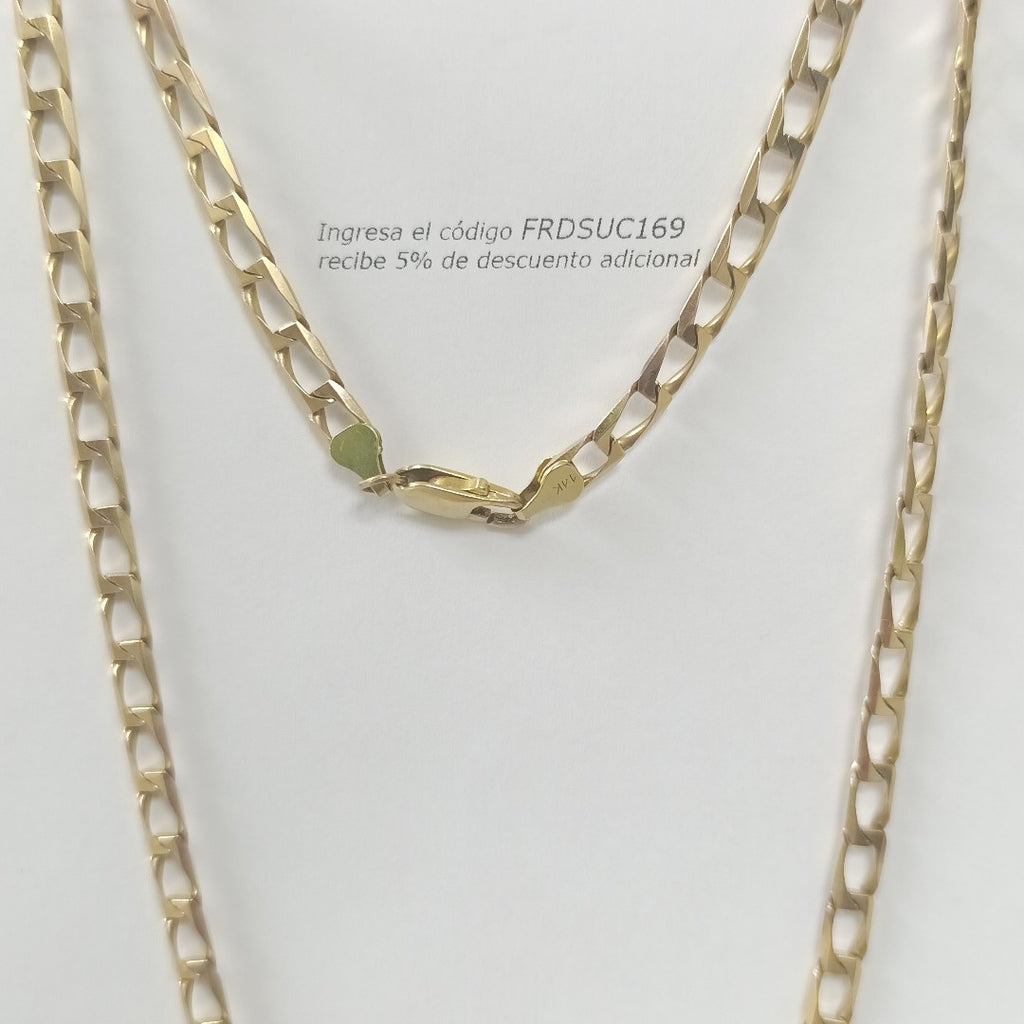 CADENA ORO 14 K 30.2 GRMS (SEMINUEVO)