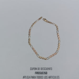 PULSERA ORO 14 K 2.1 GRMS (SEMINUEVO)