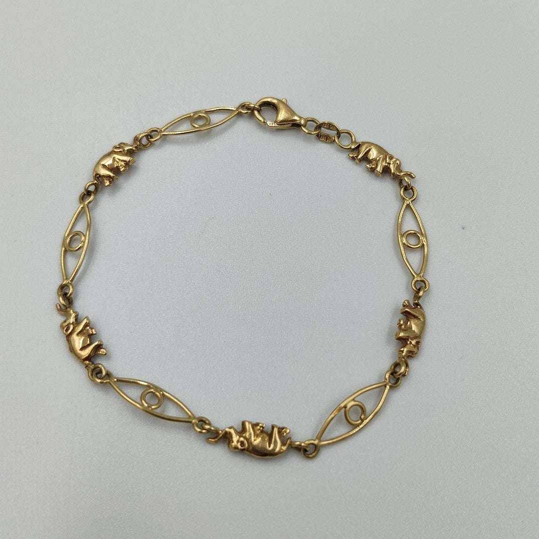 PULSERA ORO 14 K 3.9 GRMS (SEMINUEVO)