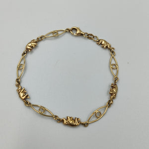 PULSERA ORO 14 K 3.9 GRMS (SEMINUEVO)