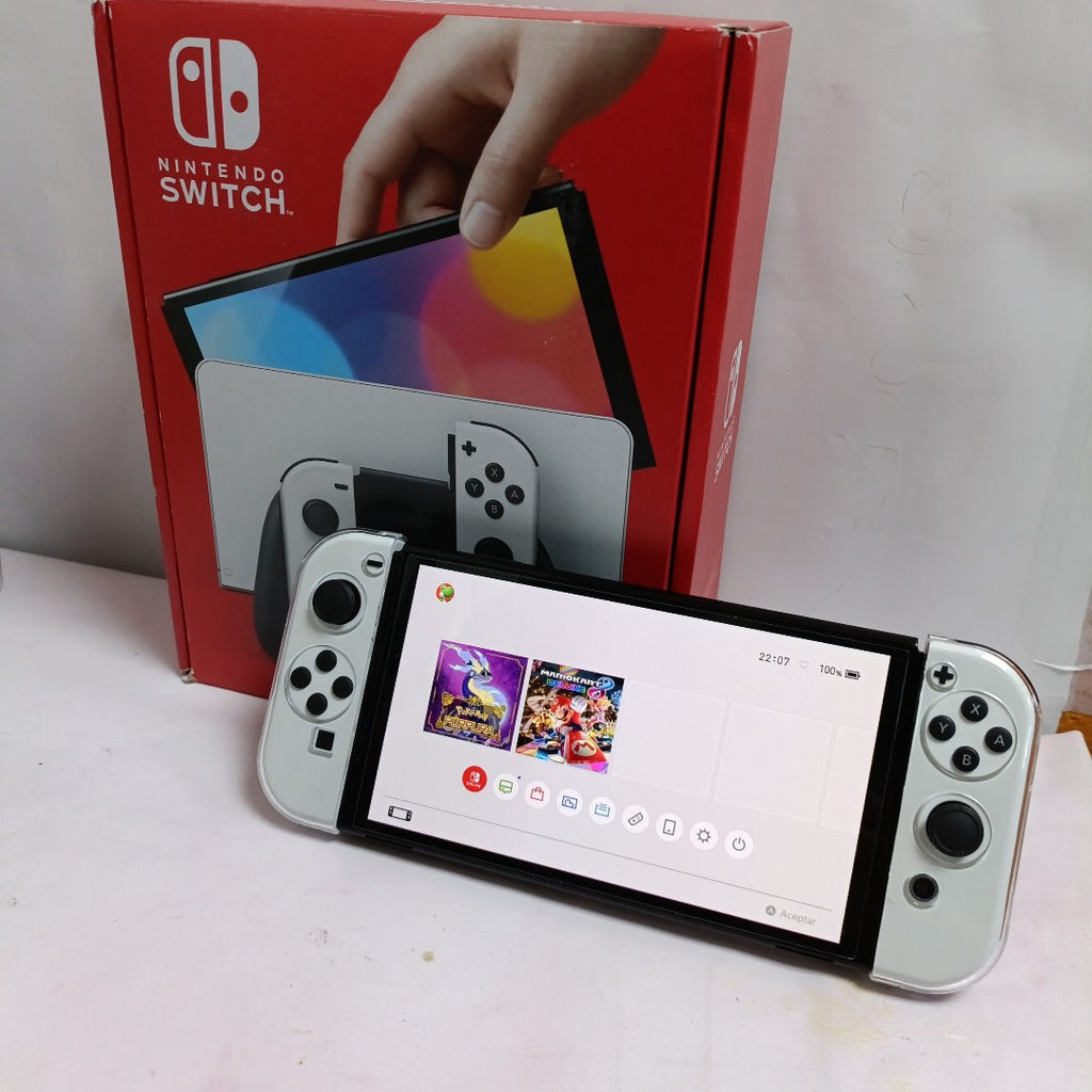 CONSOLA DE VIDEOJUEGO NINTENDO SWITCH OLED 64 GB (SEMINUEVO)