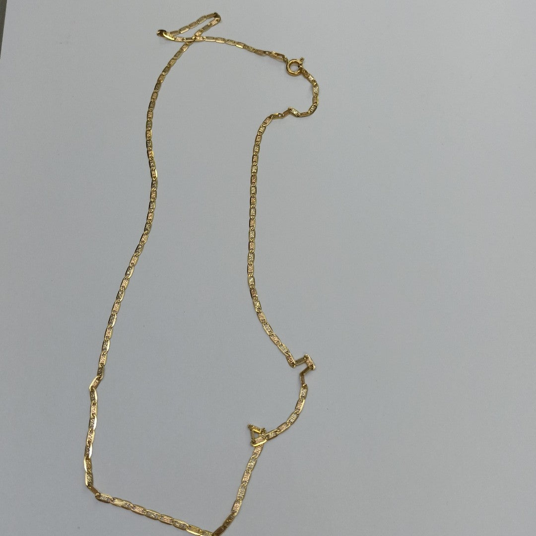 CADENA ORO 14 K 3.5 GRMS (SEMINUEVO)