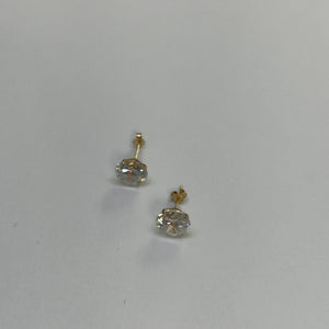 ARETES PAR ORO 8 K 1,30 GRMS (SEMINUEVO)