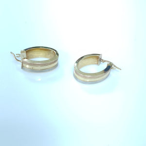 ARETES PAR ORO 14 K 3,10 GRMS (SEMINUEVO)
