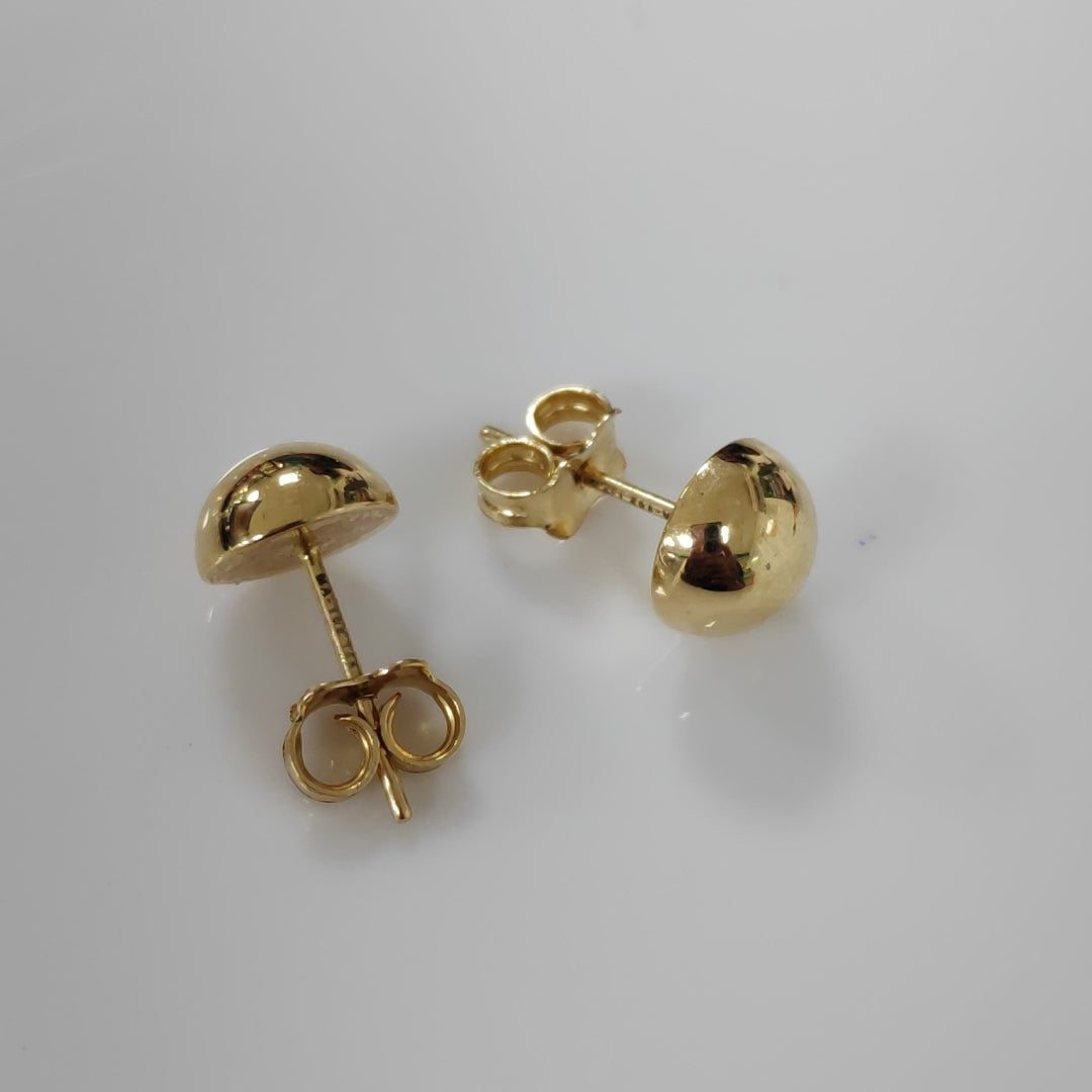 ARETES PAR ORO 14 K 1.2 GRMS (SEMINUEVO)