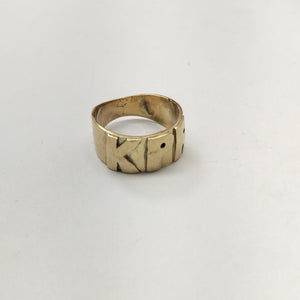 ANILLO ORO 10 K 6.1 GRMS (SEMINUEVO)