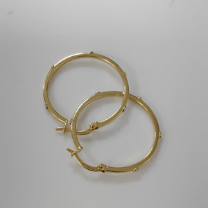 ARRACADAS PAR ORO 14 K 2 GRMS (SEMINUEVO)