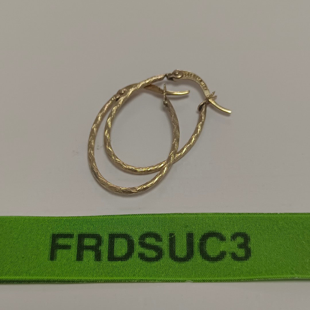 ARRACADAS PAR ORO 14 K 1,20 GRMS (SEMINUEVO)
