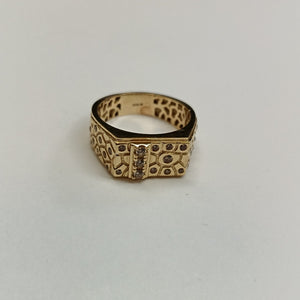 ANILLO ORO 10 K 4,40 GRMS (SEMINUEVO)
