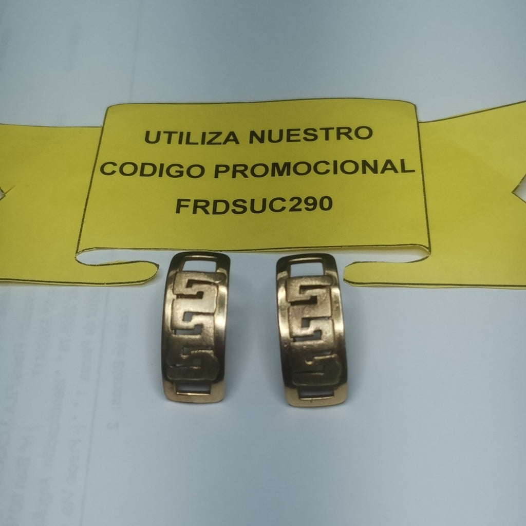 ARETES PAR ORO 14 K 5,40 GRMS (SEMINUEVO)