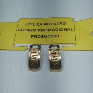 ARETES PAR ORO 14 K 5,40 GRMS (SEMINUEVO)