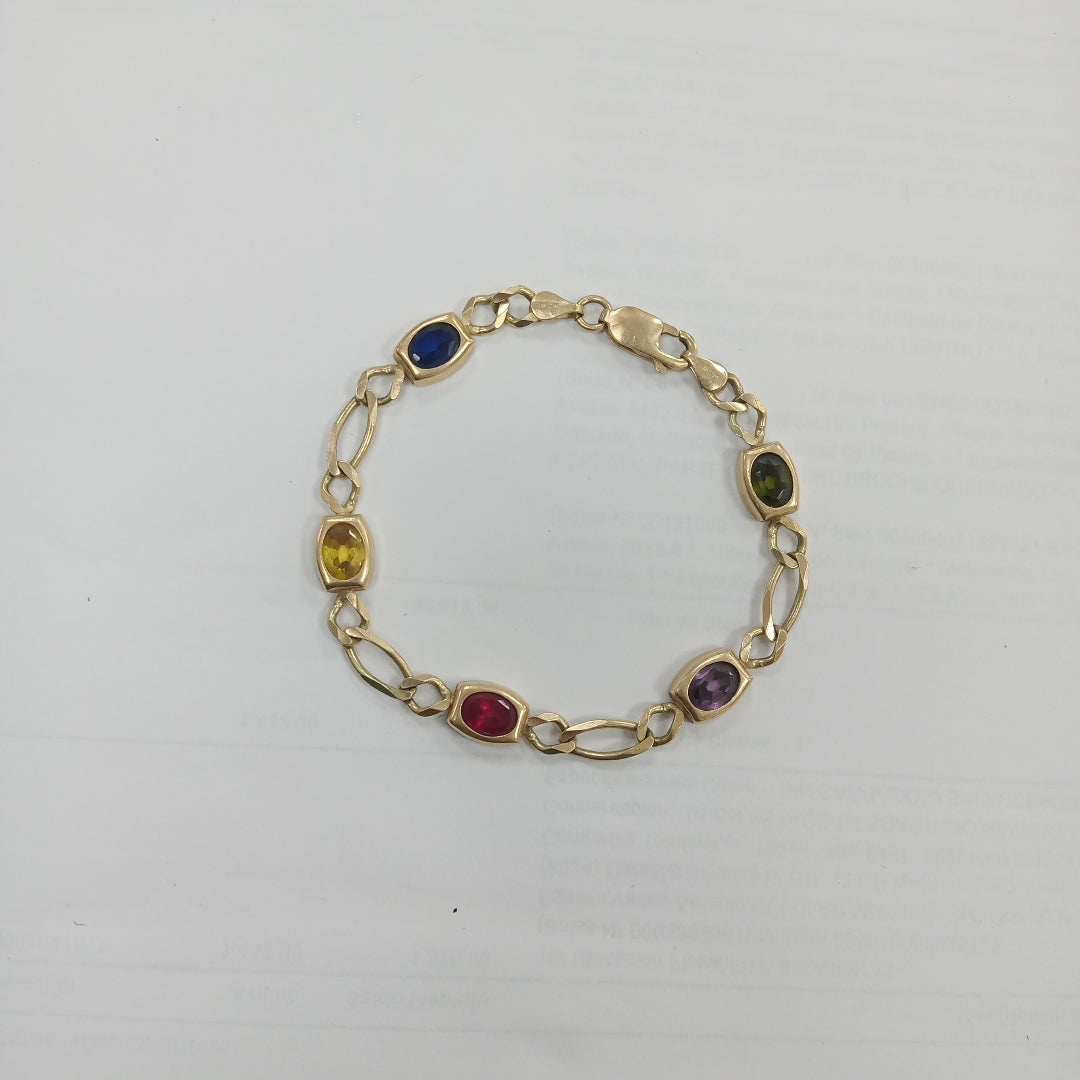 PULSERA ORO 14 K 9,30 GRMS (SEMINUEVO)