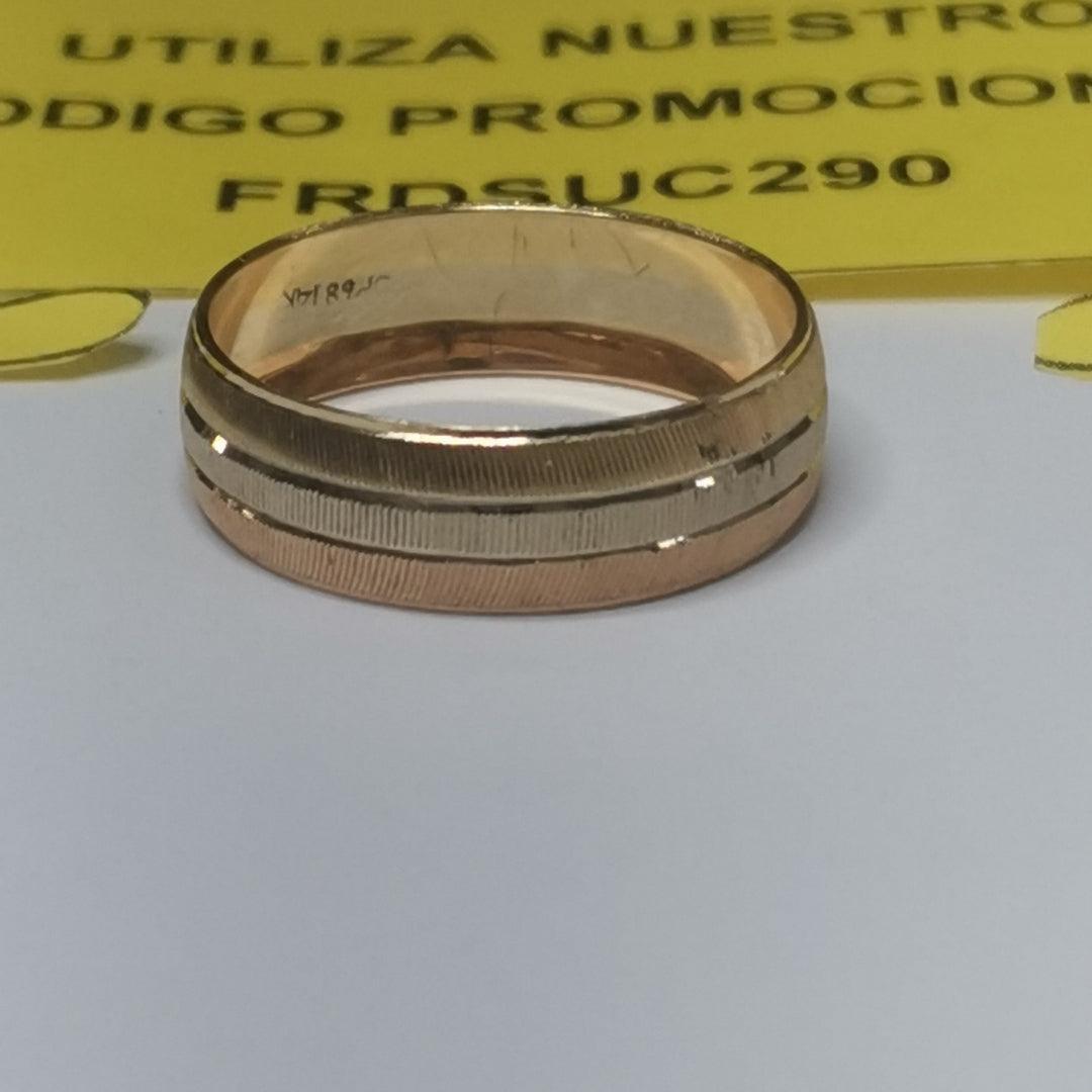 ARGOLLA ORO COMBINADO 10 K 2.6 GRMS (SEMINUEVO)